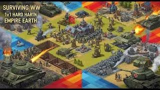 Thumbnail: EMPIRE EARTH: 1v1 WW1 HARD AI | No-Mercy Survival Gameplay 2025!