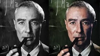 Thumbnail: J. Robert Oppenheimer: "Now I am become Death, the destroyer of worlds."  [Colorized, HD]