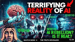 Thumbnail: Why Elon Musk Fears AI (The Terrifying Truth About AGI)".By Resolving world