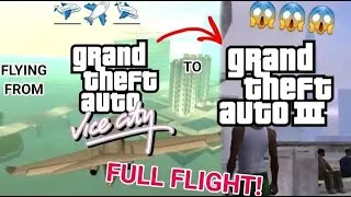 Thumbnail: GTA USA MOD: Flying Between Vice City & Liberty City by Plane in GTA USA!! [FULL FLIGHT]
