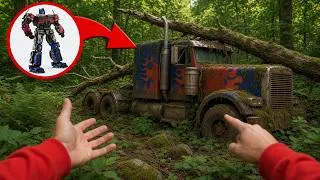 Thumbnail: Starting & Test Driving Abandoned OPTIMUS PRIME Truck | POV Restarting Forgotten Transformers Truck