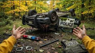 Thumbnail: Starting & Test Driving Abandoned POLICE CAR After SHOCKING Crash | POV Restarting