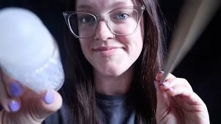 Thumbnail: ASMR Pampering You to Sleep in a Tent While It Rains - tongue clicking