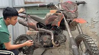 Thumbnail: Full Video The Restoration Of Abandoned Honda CRF 150.