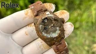 Thumbnail: Fully restoration a damaged and rusted luxury Rolex watch