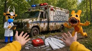 Thumbnail: FIRST Start of Abandoned ANIMAL HOSPITAL Ambulance | POV Test Driving Forgotten Roblox Emergency Car