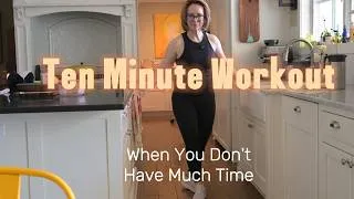 Thumbnail: Pilates Flow # 8   This Kitchen Workout Takes 10 Minutes Only #determined #motivation