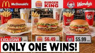 Thumbnail: I Ranked Burgers From McDonald's, Burger King, Wendy's & 5 More (Most FAILED!)