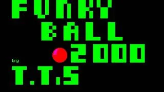Thumbnail: Funky Ball/ファンキーボール (Sharp Mz-2200, 1985, PiO/Toshiyuki Takemoto)
