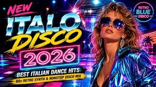 Thumbnail: 🔥 NEW ITALO DISCO 2026 💿 Best Italian Dance Hits | 80s Retro Synth & Nonstop Disco Mix ✨