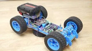 Thumbnail: Open Source RC 4x4 Rover Platform (ESP32) for 1:10 Scale