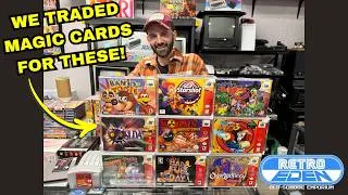 Thumbnail: We Traded Our ENTIRE Magic Collection for an AMAZING Vintage Gaming Collection!!