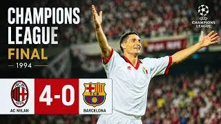 Thumbnail: AC Milan vs. Barcelona | 1994 UEFA Champions League Final | Highlight & Goals
