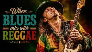 Thumbnail: When BLUES Mix with REGGAE 🎸 Soulful SRV-Inspired Guitar | Slow Blues Reggae Vibes