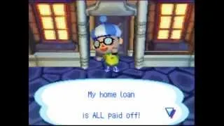 Thumbnail: Let's play Animal Crossing: Wild World part 11: The morgage is GONE... for now.