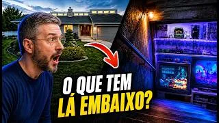 Thumbnail: Essa Casa Normal Esconde uma Coleção ABSURDA!
