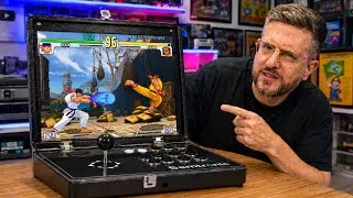 Thumbnail: Testei o ARCADE PORTÁTIL que CABE NA MOCHILA. Vale a pena comprar? Samtronic Arcade