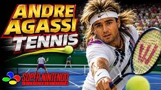 Thumbnail: Andre Agassi Tennis - SNES (Gameplay)