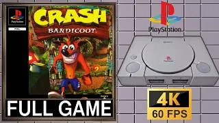 Thumbnail: Crash Bandicoot PS1 (4K 60FPS) | Full Game Longplay | No Commentary