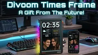 Thumbnail: ​The Coolest Desk Gadget for 2026! (Divoom Times Frame)