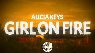 Thumbnail: Alicia Keys - Girl On Fire (Lyrics)