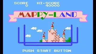 Thumbnail: Mappy Land - NES | Full Game Longplay / Playthrough (HD)