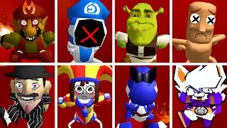 Thumbnail: Daredevil Mario & More Characters Fall in LAVA! - 4K [SM64COOPDX]