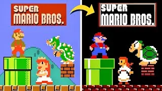 Thumbnail: Ultimate Super Mario Bros. NES Arcade Remake || Hard Mode - 4K