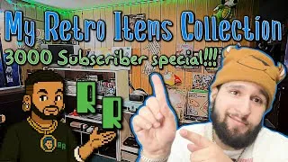 Thumbnail: My Retro Items Collection - Thank You for 3000 Subs!