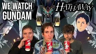 Thumbnail: We watch GUNDAM HATHAWAY while eating JOLLIBEE