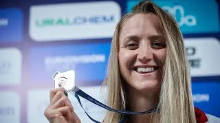 Thumbnail: Katarzyna Wasick srebro na 100 m stylem dowolnym | ME w Kazaniu