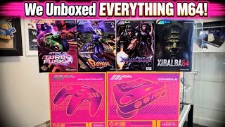 Thumbnail: The Best Modretro M64 Unboxing You'll Ever See! The Games, Controller AND Console!
