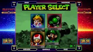 Thumbnail: CRÔÔD vs ChickenKing vs Markagon vs Krade (Semifinals) - Mario Kart 64 - Utah Retro GamExpo 2026