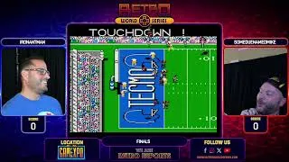 Thumbnail: IronAntman vs somedudenamedmike (Finals) - Tecmo Super Bowl (NES) - Utah Retro GamExpo 2026