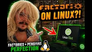 Thumbnail: Factorio on Linux Mint
