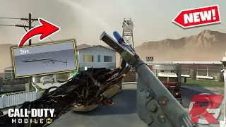 Thumbnail: I'm playing with the new weapon Sten on cod mobile !