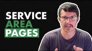 Thumbnail: What are service area pages and what do they have to do with local SEO and AI?