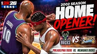 Thumbnail: HOME OPENER DISASTER... Allen Iverson Can't Do It Alone! | NBA 2K26 Eras (0-1)
