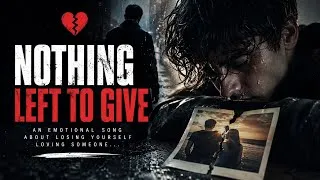 Thumbnail: Nothing Left to Give 🥀 | An Emotional Song About Loving Someone Until You Lose Yourself
