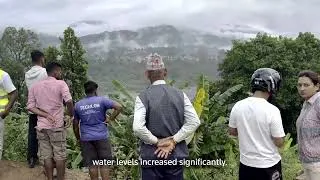 Thumbnail: Flood waters rise in Nepal as rescuers search for survivors