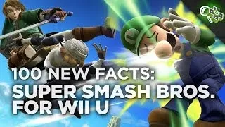 Thumbnail: 100 New Things We Learned Playing SUPER SMASH BROS for Wii U! Gameplay Hands-On