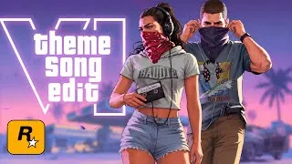 Thumbnail: I Combined Both GTA 6 Trailers To Make a Theme Song Edit