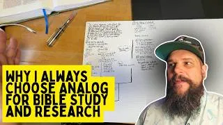 Thumbnail: Analog Bible Study | Why I'm Old School