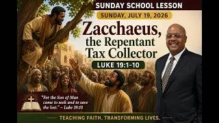 Thumbnail: Zacchaeus, the Repentant Tax Collector - Luke 19:1-10