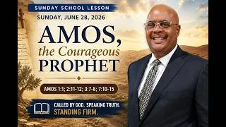 Thumbnail: Amos the Courageous Prophet Amos 1:1; 2:11-12; 3:7-8; 7:10-15
