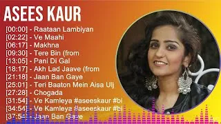 Thumbnail: Asees Kaur 2024 MIX Greatest Hits - Raataan Lambiyan, Ve Maahi, Makhna, Tere Bin (from