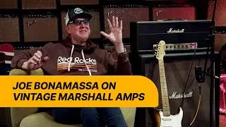 Thumbnail: Joe Bonamassa Shares His Vintage Marshall Amp Collection