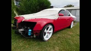 Thumbnail: MY AUDI PAINTJOB from black to AUDI RED 2K