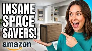 Thumbnail: 20 AMAZON Space Saving Furniture Finds That Actually Work