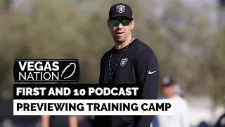 Thumbnail: FIRST AND 10 PODCAST: Raiders Training Camp Primer, Mendoza, McCoy sign contracts